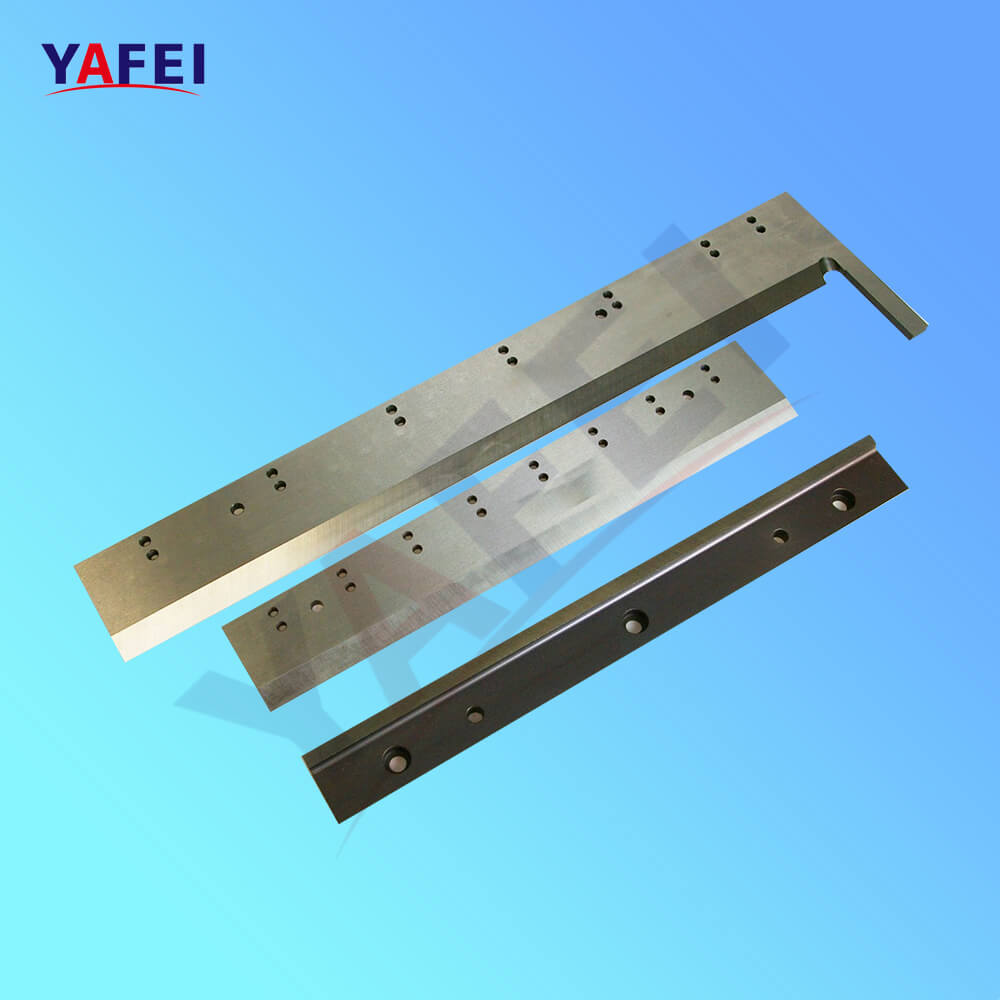 guillotine shear blade Lâmina de cisalhamento de guilhotina
