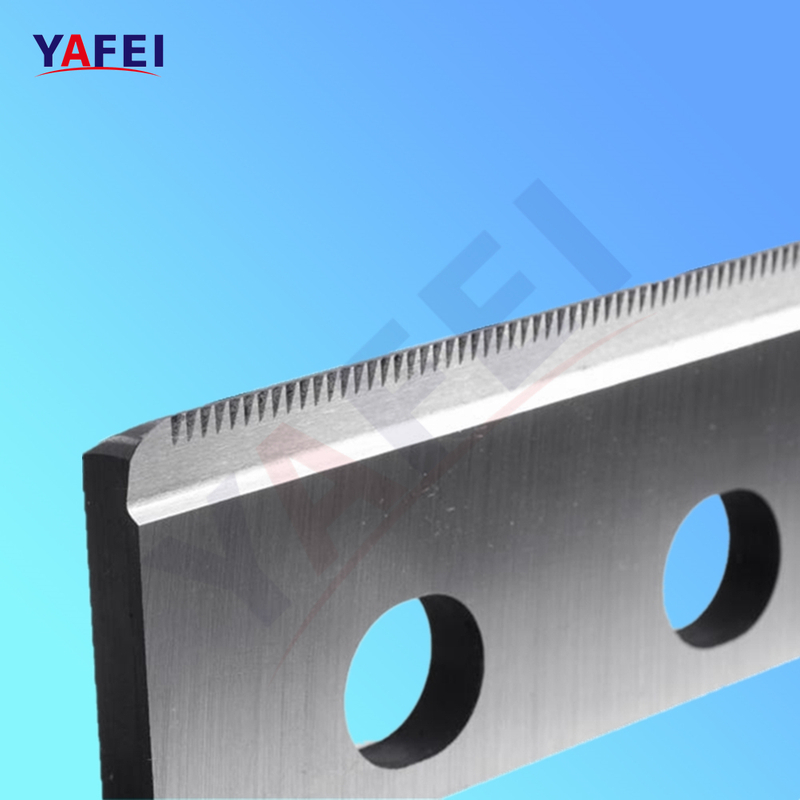 Lâminas de corte transversal dentadas dentadas