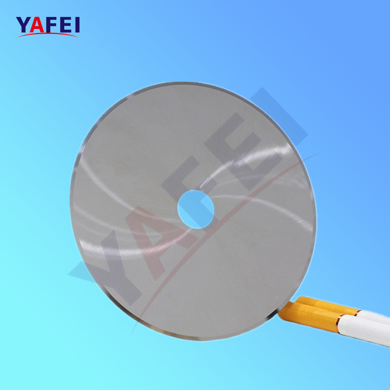 Faca de corte para tabaco de carboneto de tungstênio