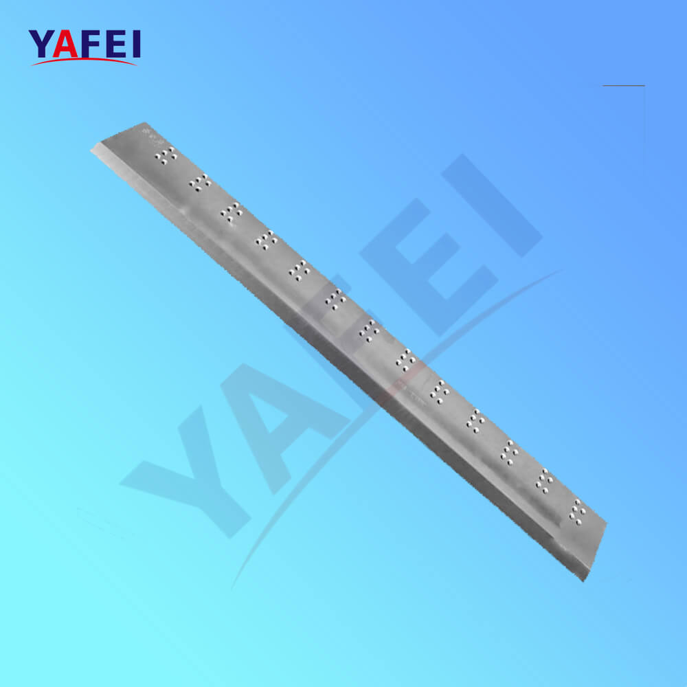 L&acirc;minas de corte de papel de guilhotina